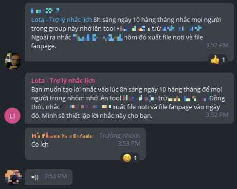 Người dùng Lotus Chat có thể sử dụng trợ lý nhắc việc Lota như chatbot Gemini và ChatGPT- Ảnh 2. Người dùng Lotus Chat có thể sử dụng trợ lý nhắc việc Lota như chatbot Gemini và ChatGPT- Ảnh 2.