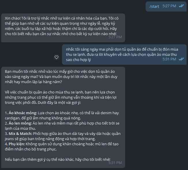 Người dùng Lotus Chat có thể sử dụng trợ lý nhắc việc Lota như chatbot Gemini và ChatGPT- Ảnh 3. Người dùng Lotus Chat có thể sử dụng trợ lý nhắc việc Lota như chatbot Gemini và ChatGPT- Ảnh 3.