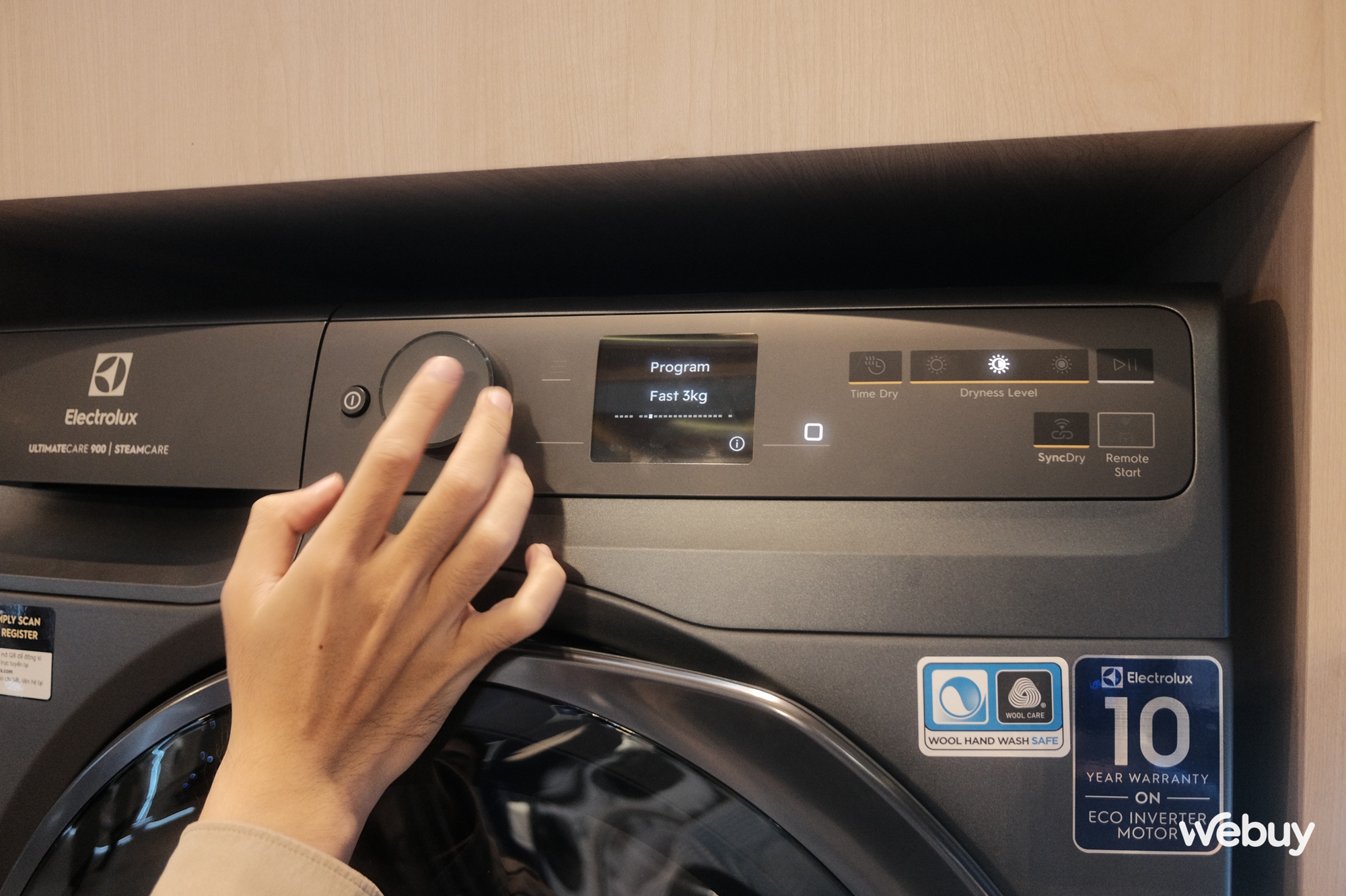 Electrolux ra mắt dòng máy giặt và máy sấy UltimateCare mới với công nghệ giặt sấy siêu nhanh- Ảnh 6. Electrolux ra mắt dòng máy giặt và máy sấy UltimateCare mới với công nghệ giặt sấy siêu nhanh- Ảnh 6.