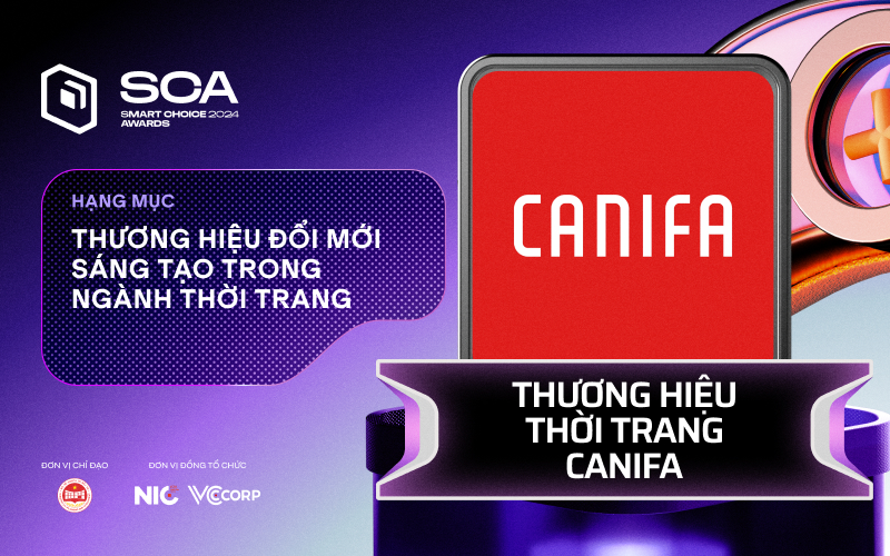 Hãng thời trang 'quốc dân' Canifa về nhất hạng mục Thương hiệu Đổi mới sáng tạo trong ngành Thời trang