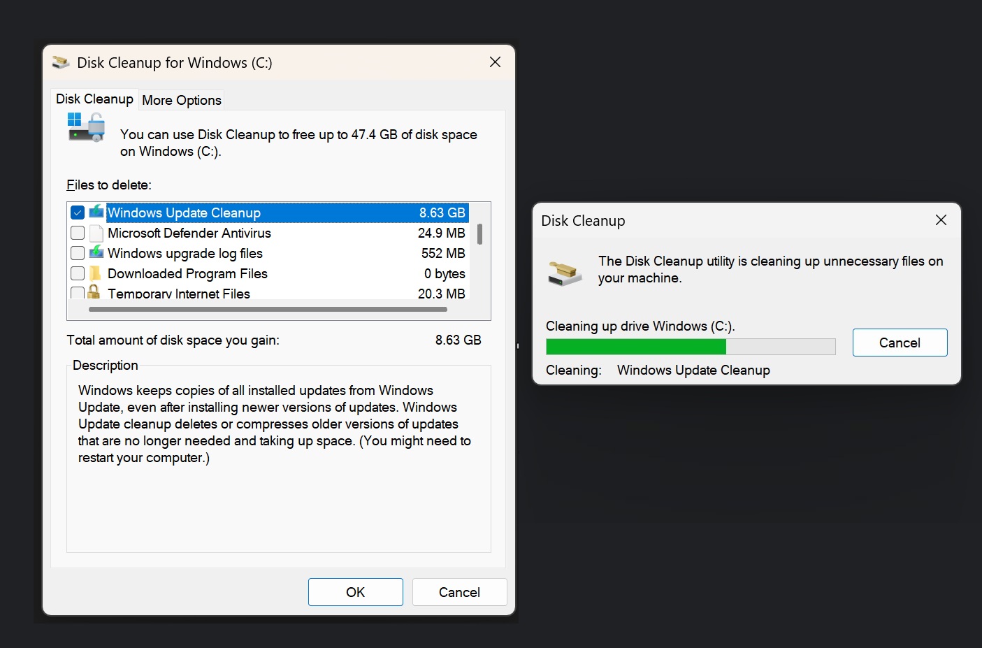 Bản cập nhật Windows 11 tạo ra file rác nặng hơn 8GB mà người dùng không xóa được