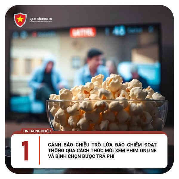 Lừa xem phim online và bình chọn được trả phí để chiếm đoạt tài sản