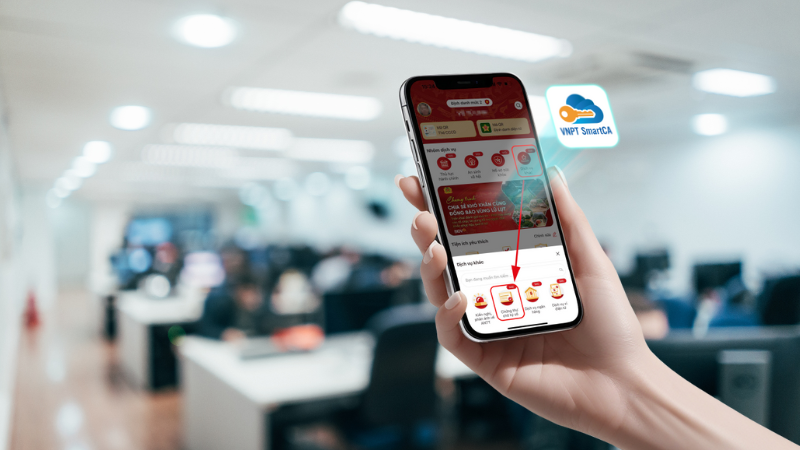 Đã có thể tạo chữ ký số cá nhân VNPT SmartCA ngay trên VNeID