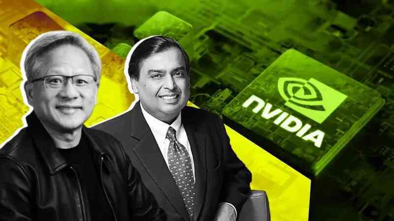 CEO Jensen Huang bắt tay người giàu nhất châu Á