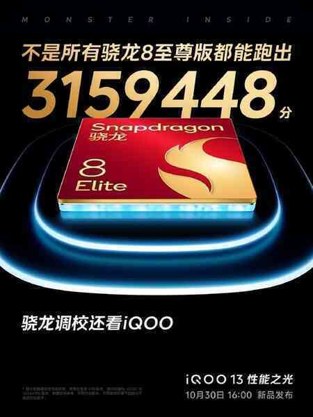 Sắp ra mắt điện thoại chip Snapdragon 8 Elite, điểm hiệu năng AnTuTu hơn 3 triệu, giá rẻ hơn Xiaomi 15