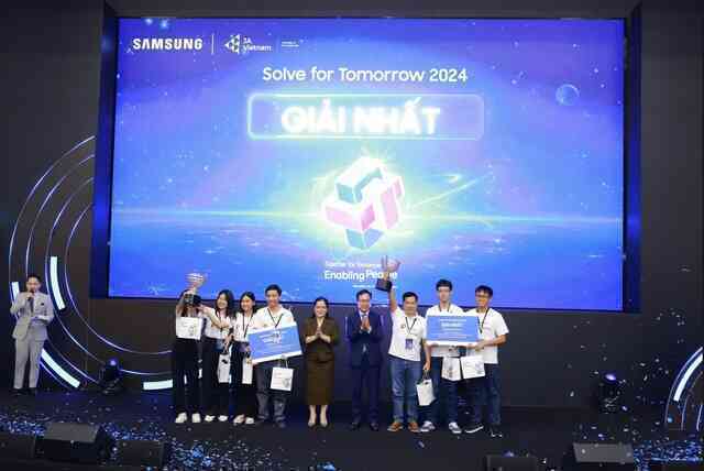 Solve for Tomorrow 2024: Đã tìm ra các đội chiến thắng, tổng giải thưởng lên tới 8 tỷ đồng được trao- Ảnh 2. Solve for Tomorrow 2024: Đã tìm ra các đội chiến thắng, tổng giải thưởng lên tới 8 tỷ đồng được trao- Ảnh 2.