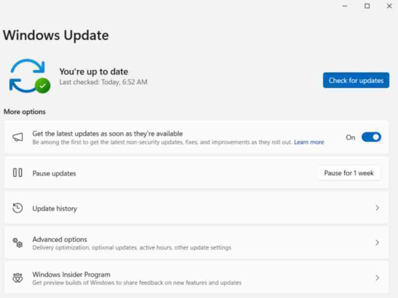 Cập nhật Windows 11 không còn là quá trình mệt mỏi nữa: sẽ cài đặt nhanh hơn đáng kể và sử dụng ít CPU hơn