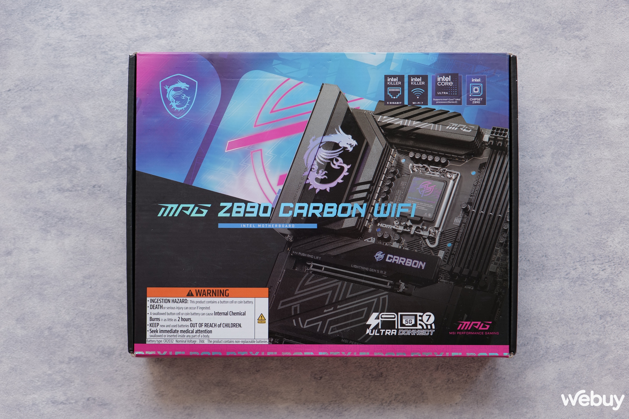 Trên tay MSI MPG Z890 CARBON WIFI: Thêm một lựa chọn bo mạch chủ dành cho Intel Core Ultra 200S có tính tiện lợi cao