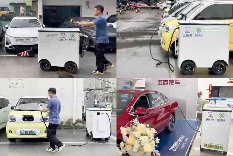 Trung Quốc tung ra 'cục sạc di động' cho ô tô điện, có thể di chuyển tự do mà không cần người điều khiển- Ảnh 6. Trung Quốc tung ra 'cục sạc di động' cho ô tô điện, có thể di chuyển tự do mà không cần người điều khiển- Ảnh 6.