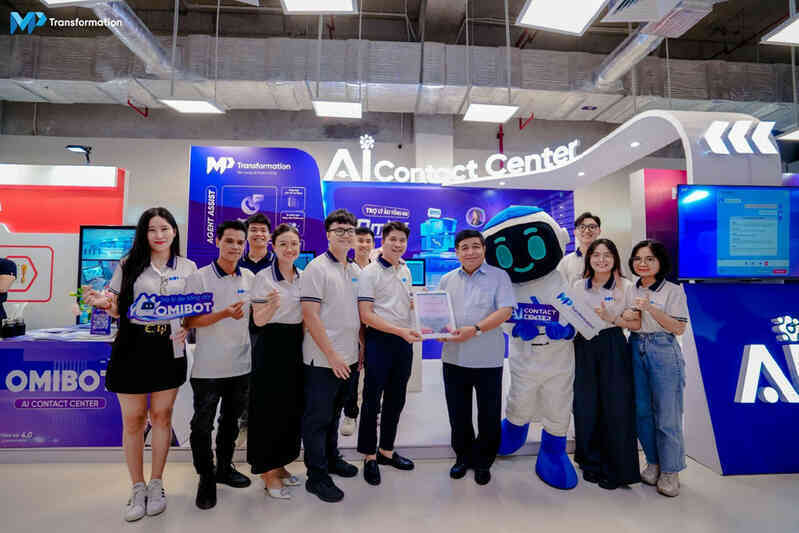 Hệ sinh thái AI Contact Center ghi điểm tại Ngày hội Đổi mới sáng tạo 2024