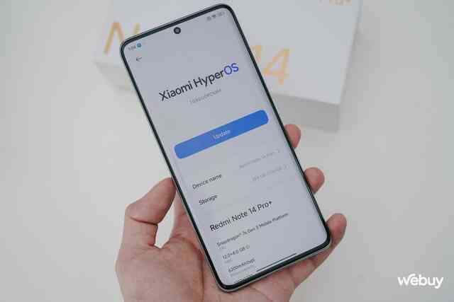 Trên tay Redmi Note 14 Pro+: Điện thoại Xiaomi giá hơn 7 triệu có thiết kế đẹp, camera 50MP, chip Snapdragon 7s Gen 3, pin khủng 6.200mAh- Ảnh 14. Trên tay Redmi Note 14 Pro+: Điện thoại Xiaomi giá hơn 7 triệu có thiết kế đẹp, camera 50MP, chip Snapdragon 7s Gen 3, pin khủng 6.200mAh- Ảnh 14.