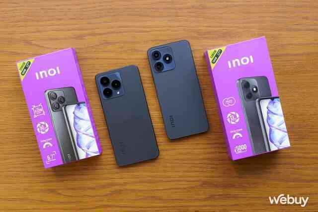 Trên tay INOI A34 và A54: Giá dưới 3 triệu mà màn lớn, RAM nhiều, bộ nhớ to, cấu hình đủ dùng