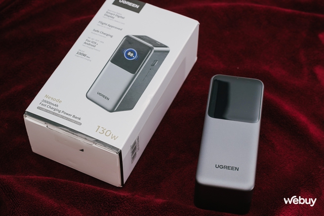 Đây là pin dự phòng 20.000mAh, công suất 130W: Thiết kế cực nhỏ gọn, tích hợp cả màn hình, sạc được cả laptop mà giá chỉ hơn 1 triệu đồng