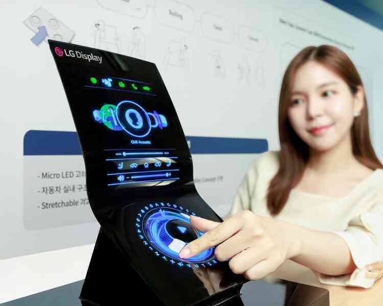 LG ra mắt màn hình co giãn độc nhất: Mở rộng 50%, biến hình linh hoạt, chịu kéo giãn đến 10.000 lần!- Ảnh 2. LG ra mắt màn hình co giãn độc nhất: Mở rộng 50%, biến hình linh hoạt, chịu kéo giãn đến 10.000 lần!- Ảnh 2.