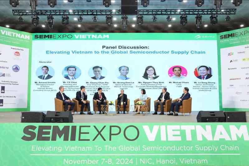 SEMIExpo: Bước đệm quan trọng khẳng định vị thế của Việt Nam trên bản đồ bán dẫn thế giới- Ảnh 7. SEMIExpo: Bước đệm quan trọng khẳng định vị thế của Việt Nam trên bản đồ bán dẫn thế giới- Ảnh 7.