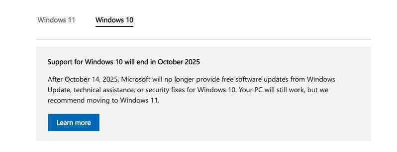 Microsoft thật sự muốn bạn xa lánh Windows 10, ngay cả download từ trang chính chủ cũng sẽ nhận cảnh báo
