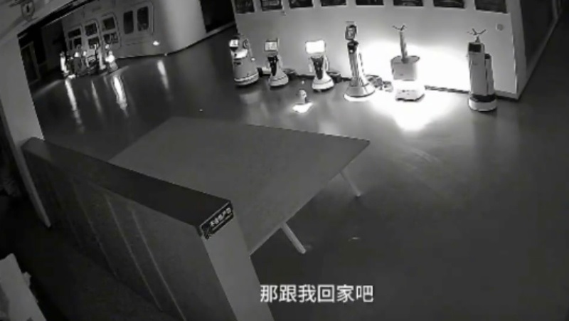 Bất ngờ: Một robot nhỏ rủ rê, bắt cóc 12 robot lớn