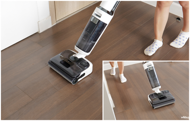 Trải nghiệm Tineco Floor One Stretch S6: Lau hút khô ướt là chuyện thường, tự giặt, tự sấy bằng khí nóng, khớp gập 180 độ linh hoạt- Ảnh 4. Trải nghiệm Tineco Floor One Stretch S6: Lau hút khô ướt là chuyện thường, tự giặt, tự sấy bằng khí nóng, khớp gập 180 độ linh hoạt- Ảnh 4.