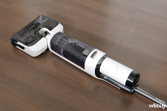 Trải nghiệm Tineco Floor One Stretch S6: Lau hút khô ướt là chuyện thường, tự giặt, tự sấy bằng khí nóng, khớp gập 180 độ linh hoạt- Ảnh 5. Trải nghiệm Tineco Floor One Stretch S6: Lau hút khô ướt là chuyện thường, tự giặt, tự sấy bằng khí nóng, khớp gập 180 độ linh hoạt- Ảnh 5.