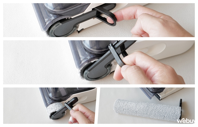 Trải nghiệm Tineco Floor One Stretch S6: Lau hút khô ướt là chuyện thường, tự giặt, tự sấy bằng khí nóng, khớp gập 180 độ linh hoạt- Ảnh 6. Trải nghiệm Tineco Floor One Stretch S6: Lau hút khô ướt là chuyện thường, tự giặt, tự sấy bằng khí nóng, khớp gập 180 độ linh hoạt- Ảnh 6.