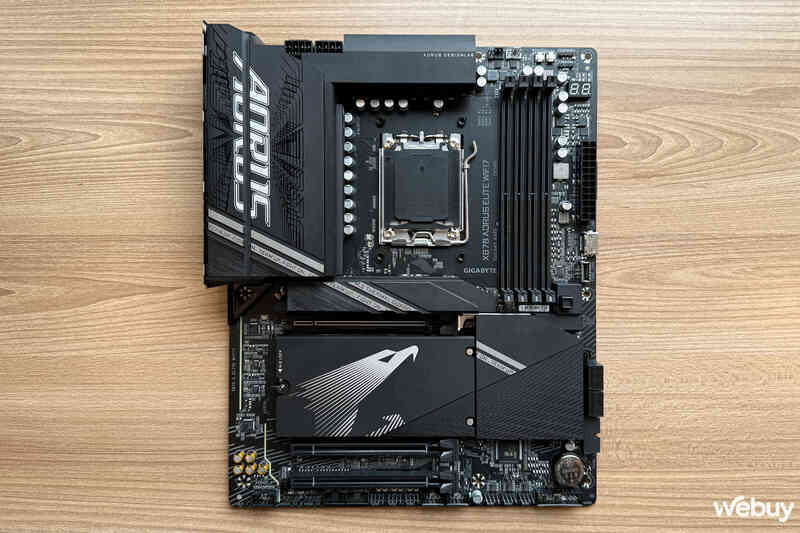 Đánh giá nhanh Gigabyte X870 AORUS Elite WiFi7: sẵn sàng đi tắt đón đầu về công nghệ- Ảnh 3. Đánh giá nhanh Gigabyte X870 AORUS Elite WiFi7: sẵn sàng đi tắt đón đầu về công nghệ- Ảnh 3.