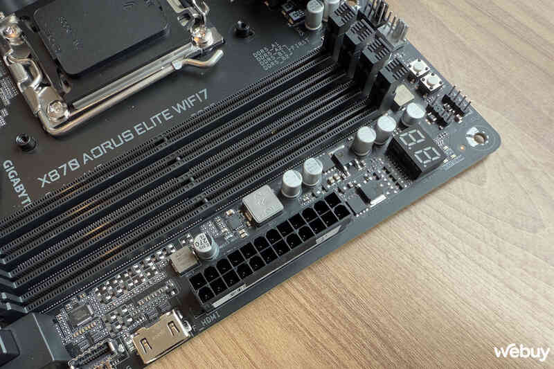 Đánh giá nhanh Gigabyte X870 AORUS Elite WiFi7: sẵn sàng đi tắt đón đầu về công nghệ- Ảnh 6. Đánh giá nhanh Gigabyte X870 AORUS Elite WiFi7: sẵn sàng đi tắt đón đầu về công nghệ- Ảnh 6.