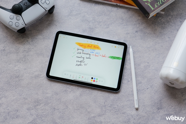 Mở hộp và trải nghiệm nhanh iPad mini 7: Chiếc iPad "thú vị" nhất mà tôi từng được sử dụng- Ảnh 21. Mở hộp và trải nghiệm nhanh iPad mini 7: Chiếc iPad "thú vị" nhất mà tôi từng được sử dụng- Ảnh 21.