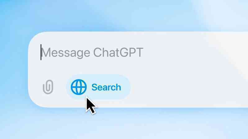 OpenAI mở rộng tính năng ChatGPT Search đến người dùng miễn phí