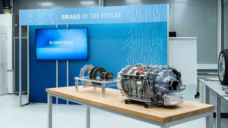 Mercedes-Benz tái định nghĩa hệ thống phanh với công nghệ 'phanh trong ổ đĩa' cho xe điện- Ảnh 4. Mercedes-Benz tái định nghĩa hệ thống phanh với công nghệ 'phanh trong ổ đĩa' cho xe điện- Ảnh 4.