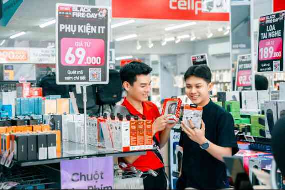 CellphoneS tung sale bỏng tay - chốt mua ngay, giảm tận 50%++ dịp Black FireDay- Ảnh 2. CellphoneS tung sale bỏng tay - chốt mua ngay, giảm tận 50%++ dịp Black FireDay- Ảnh 2.