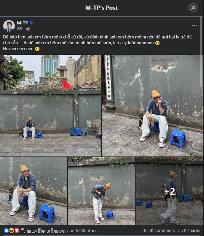 Giá như tôi sớm nhớ ra trợ lý ảo Lota, có lẽ Sơn Tùng M-TP đã không phải ngồi trà đá một mình