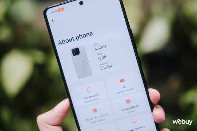 Trên tay ROG Phone 9: "Vũ khí tối thượng" của game thủ di động, giá 18 triệu đồng- Ảnh 16. Trên tay ROG Phone 9: "Vũ khí tối thượng" của game thủ di động, giá 18 triệu đồng- Ảnh 16.