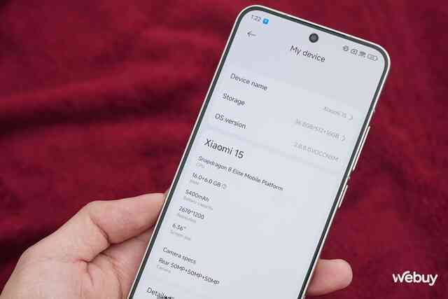 Trên tay Xiaomi 15 đầu tiên tại VN: Thiết kế nhỏ gọn cầm rất thích tay, có 2 nâng cấp này cực đáng tiền, giá từ 15,9 triệu đồng- Ảnh 21. Trên tay Xiaomi 15 đầu tiên tại VN: Thiết kế nhỏ gọn cầm rất thích tay, có 2 nâng cấp này cực đáng tiền, giá từ 15,9 triệu đồng- Ảnh 21.