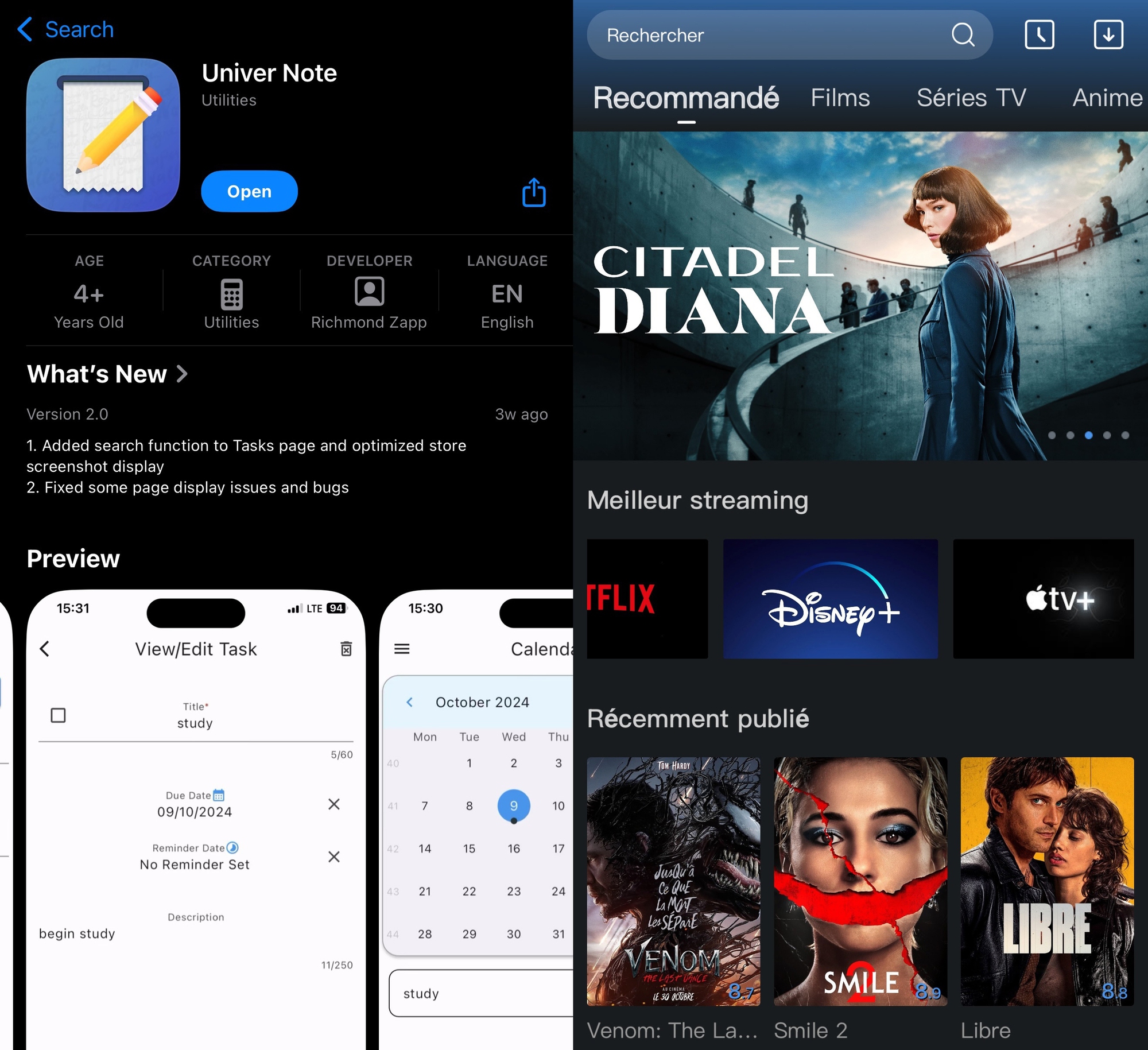 Apple để lọt ứng dụng xem phim lậu lên App Store