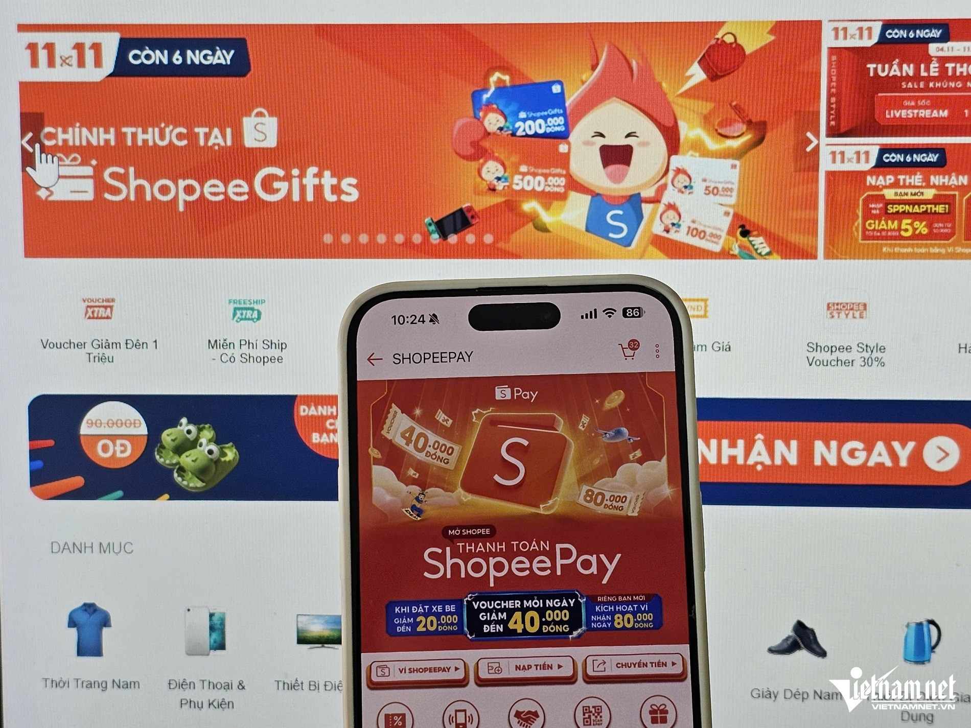 Shopee bị phạt vì vi phạm quy định an toàn hệ thống thông tin