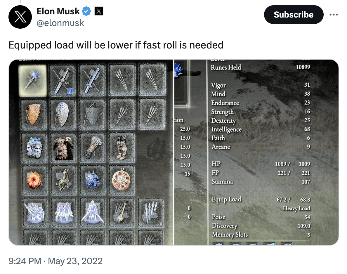 Elon Musk nằm trong top 20 game thủ Diablo IV giỏi nhất, thừa nhận chơi điện tử như một cách thiền- Ảnh 5. Elon Musk nằm trong top 20 game thủ Diablo IV giỏi nhất, thừa nhận chơi điện tử như một cách thiền- Ảnh 5.