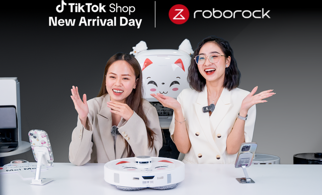 Roborock bùng nổ doanh số trong chiến dịch mở bán sản phẩm Qrevo Curv trên TikTok Shop- Ảnh 3. Roborock bùng nổ doanh số trong chiến dịch mở bán sản phẩm Qrevo Curv trên TikTok Shop- Ảnh 3.
