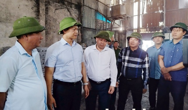 Bắc Ninh ‘xanh hoá’ làng nghề ô nhiễm môi trường- Ảnh 3. Bắc Ninh ‘xanh hoá’ làng nghề ô nhiễm môi trường- Ảnh 3.