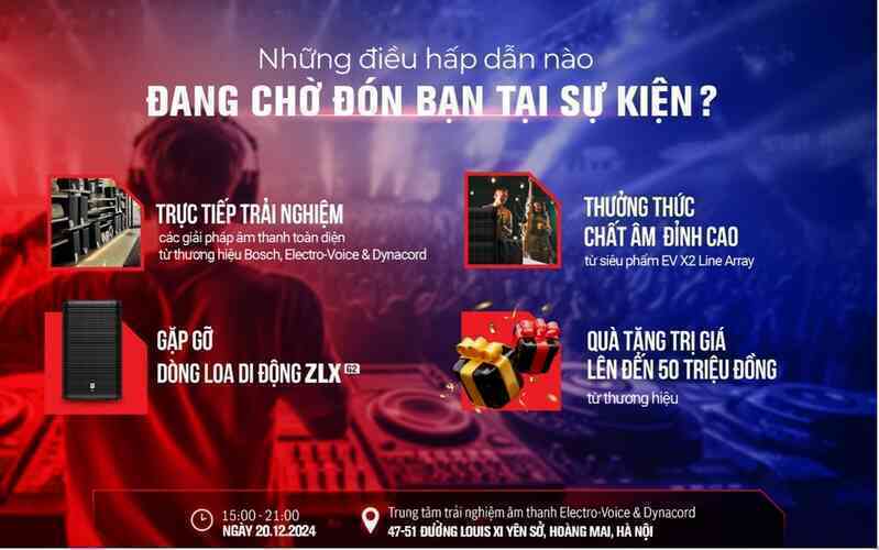 Ra mắt trung tâm trải nghiệm âm thanh và dòng loa ZLX G2 tại Hà Nội