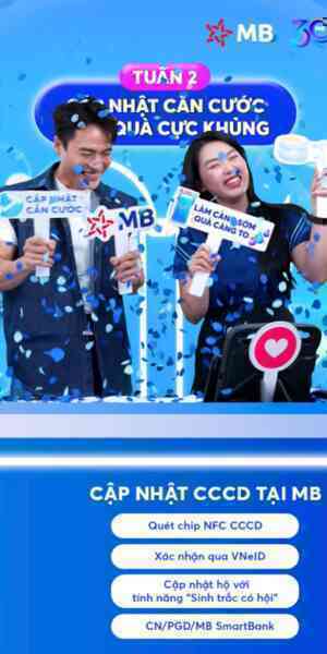 MB chia 500 triệu cho khách hàng đã cập nhật CCCD tại livestream ngày 11/12!- Ảnh 3. MB chia 500 triệu cho khách hàng đã cập nhật CCCD tại livestream ngày 11/12!- Ảnh 3.