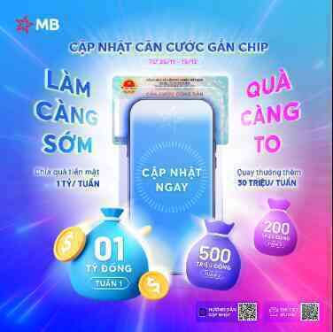 MB chia 500 triệu cho khách hàng đã cập nhật CCCD tại livestream ngày 11/12!- Ảnh 4. MB chia 500 triệu cho khách hàng đã cập nhật CCCD tại livestream ngày 11/12!- Ảnh 4.