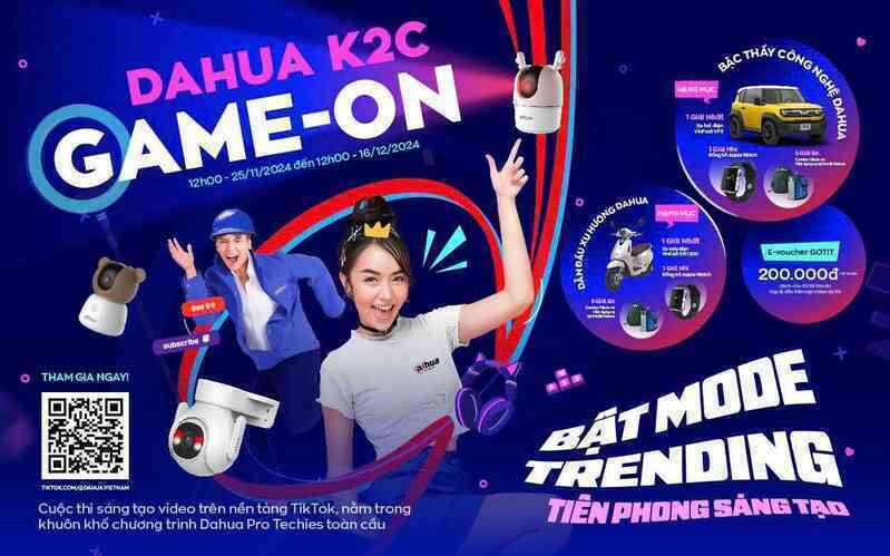 Sáng tạo nội dung nhận VinFast VF 3: Khoe ngay khoảnh khắc ấn tượng cùng Dahua trên TikTok!