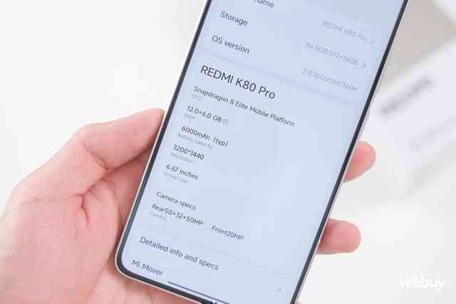 Trên tay điện thoại Xiaomi giá chỉ hơn 13 triệu nhưng trang bị chip Snapdragon 8 Elite cực mạnh, thiết kế đẹp, pin 6.000mAh, có cả vân tay siêu âm- Ảnh 21. Trên tay điện thoại Xiaomi giá chỉ hơn 13 triệu nhưng trang bị chip Snapdragon 8 Elite cực mạnh, thiết kế đẹp, pin 6.000mAh, có cả vân tay siêu âm- Ảnh 21.