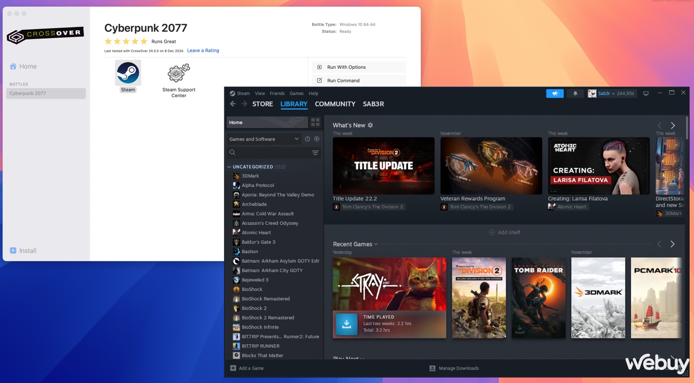Đây là cách tôi chơi game nền Windows trên Mac mini M4 mới- Ảnh 7. Đây là cách tôi chơi game nền Windows trên Mac mini M4 mới- Ảnh 7.
