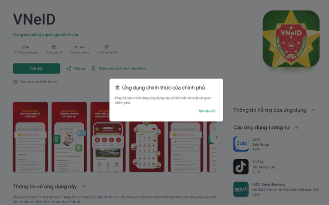 Google ra mắt tính năng Xác thực ứng dụng Chính phủ giúp hạn chế lừa đảo tại Việt Nam