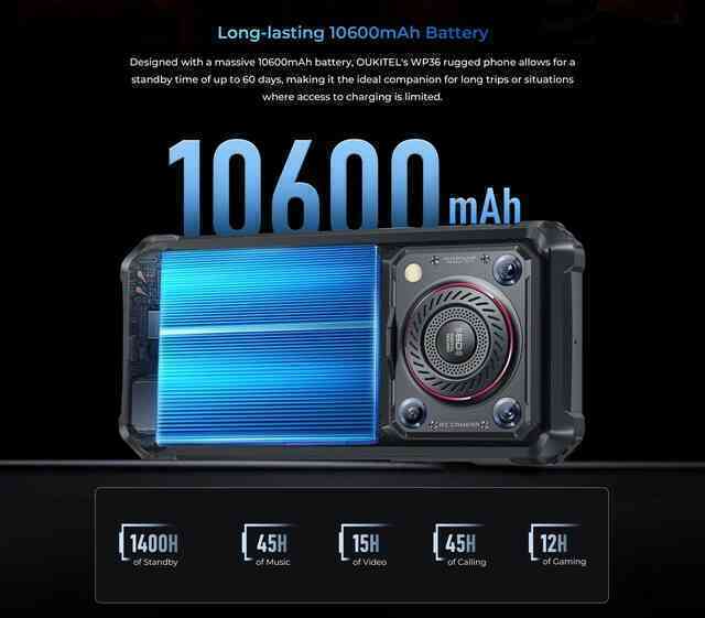 Điện thoại màn hình 6.5 inch nhưng pin 10.600mAh, loa to gấp 32 lần iPhone đời mới, thả rơi lên bê tông không vỡ hỏng, giá 5 triệu- Ảnh 2. Điện thoại màn hình 6.5 inch nhưng pin 10.600mAh, loa to gấp 32 lần iPhone đời mới, thả rơi lên bê tông không vỡ hỏng, giá 5 triệu- Ảnh 2.