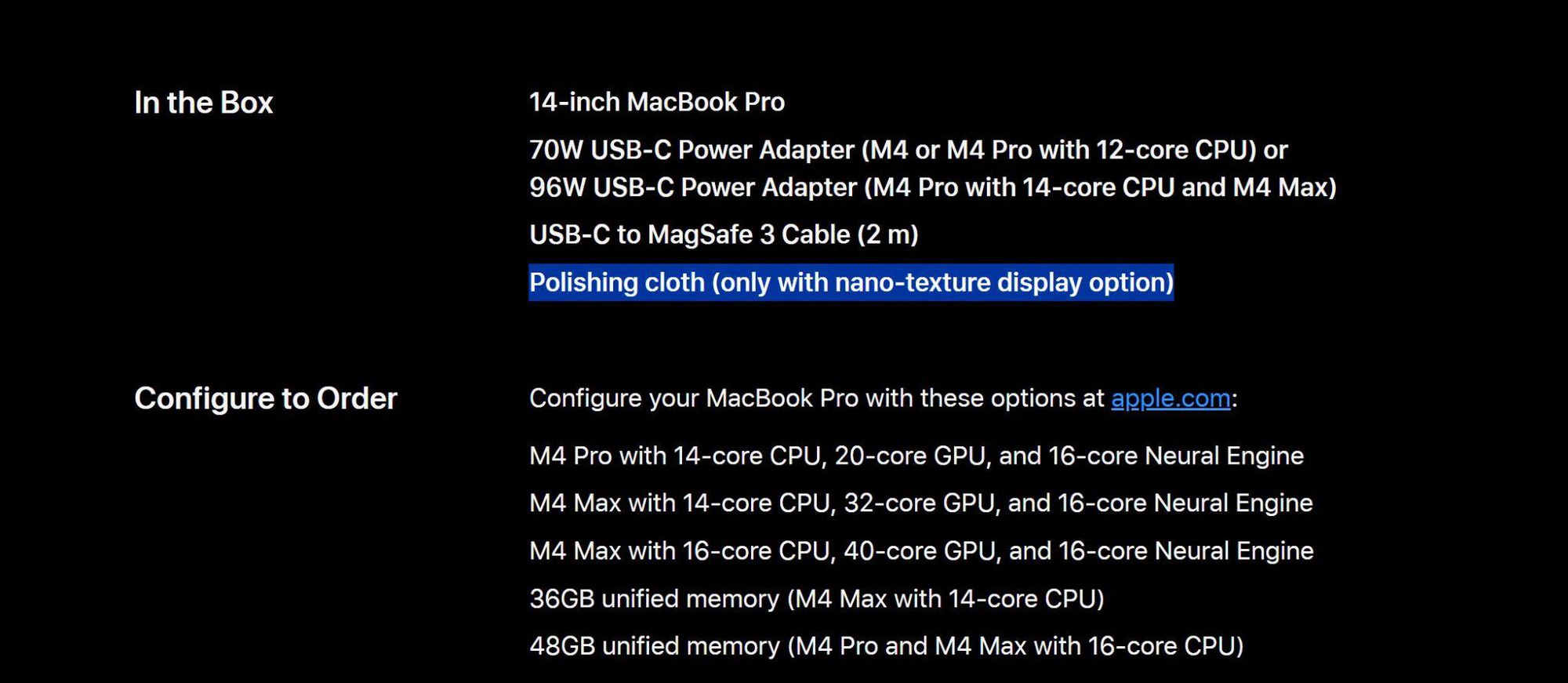 Không còn sticker quả Táo nhưng khách hàng mua MacBook Pro M4 bản Nano-texture lại được “món quà” này từ Apple- Ảnh 3. Không còn sticker quả Táo nhưng khách hàng mua MacBook Pro M4 bản Nano-texture lại được “món quà” này từ Apple- Ảnh 3.