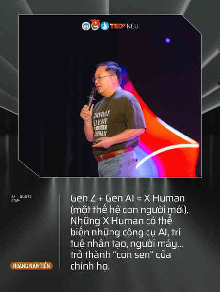 Gặp nhau đầu năm với sếp Hoàng Nam Tiến: Gen Z + Gen AI = X Human - một thế hệ CON NGƯỜI MỚI!- Ảnh 3. Gặp nhau đầu năm với sếp Hoàng Nam Tiến: Gen Z + Gen AI = X Human - một thế hệ CON NGƯỜI MỚI!- Ảnh 3.