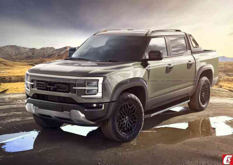 BYD sắp ra mắt bán tải mới: Ngoại hình như Ford Ranger, có cả tùy chọn động cơ điện giống VinFast VF Wild- Ảnh 4. BYD sắp ra mắt bán tải mới: Ngoại hình như Ford Ranger, có cả tùy chọn động cơ điện giống VinFast VF Wild- Ảnh 4.