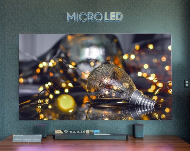 Đã có người Việt đầu tiên mua TV Micro LED 'siêu khủng' của Samsung, giá đắt ngang một căn hộ tiền tỷ- Ảnh 4. Đã có người Việt đầu tiên mua TV Micro LED 'siêu khủng' của Samsung, giá đắt ngang một căn hộ tiền tỷ- Ảnh 4.